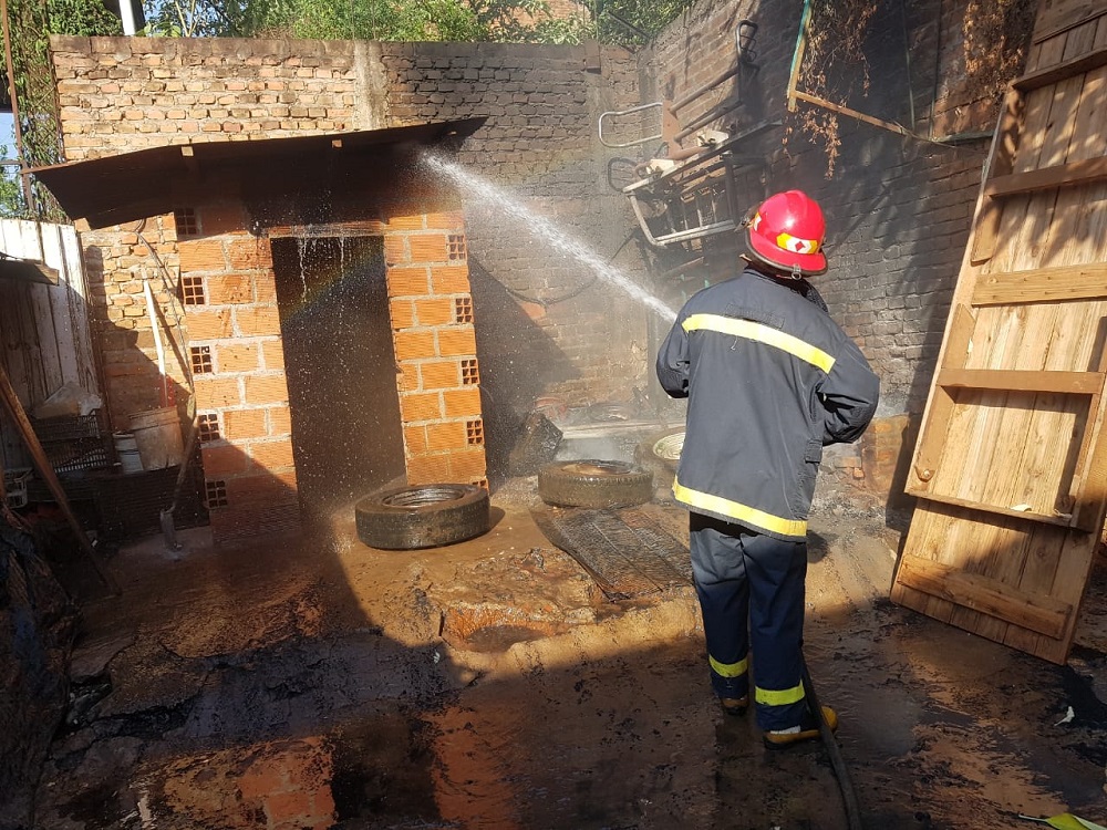 Oberá y Campo Ramón con incendios sofocados