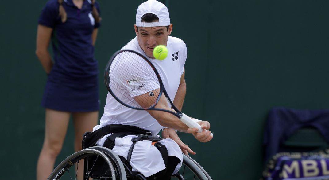 Gustavo Fernández se despidió en las semis del Roland Garros adaptado