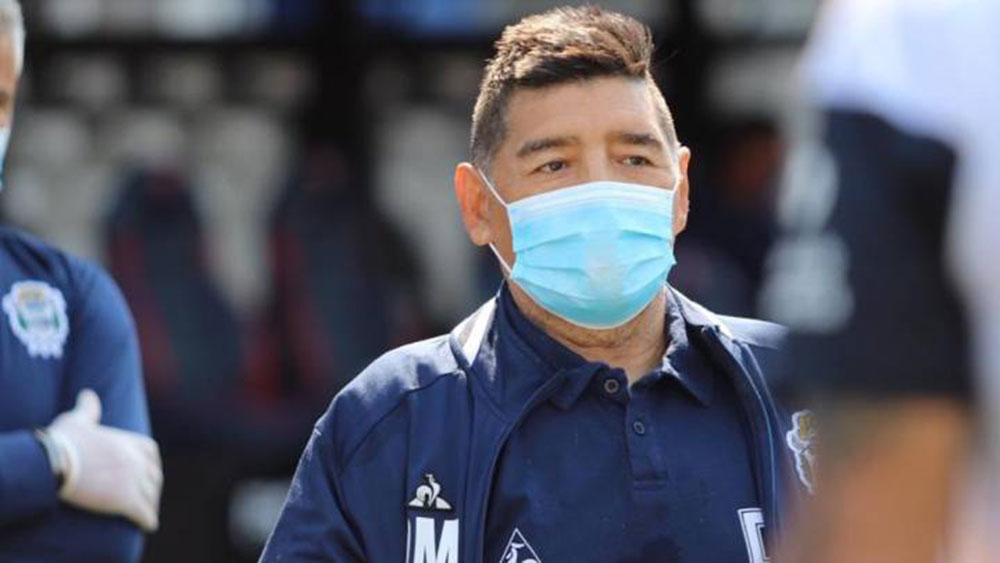 Maradona se somete al testeo de coronavirus