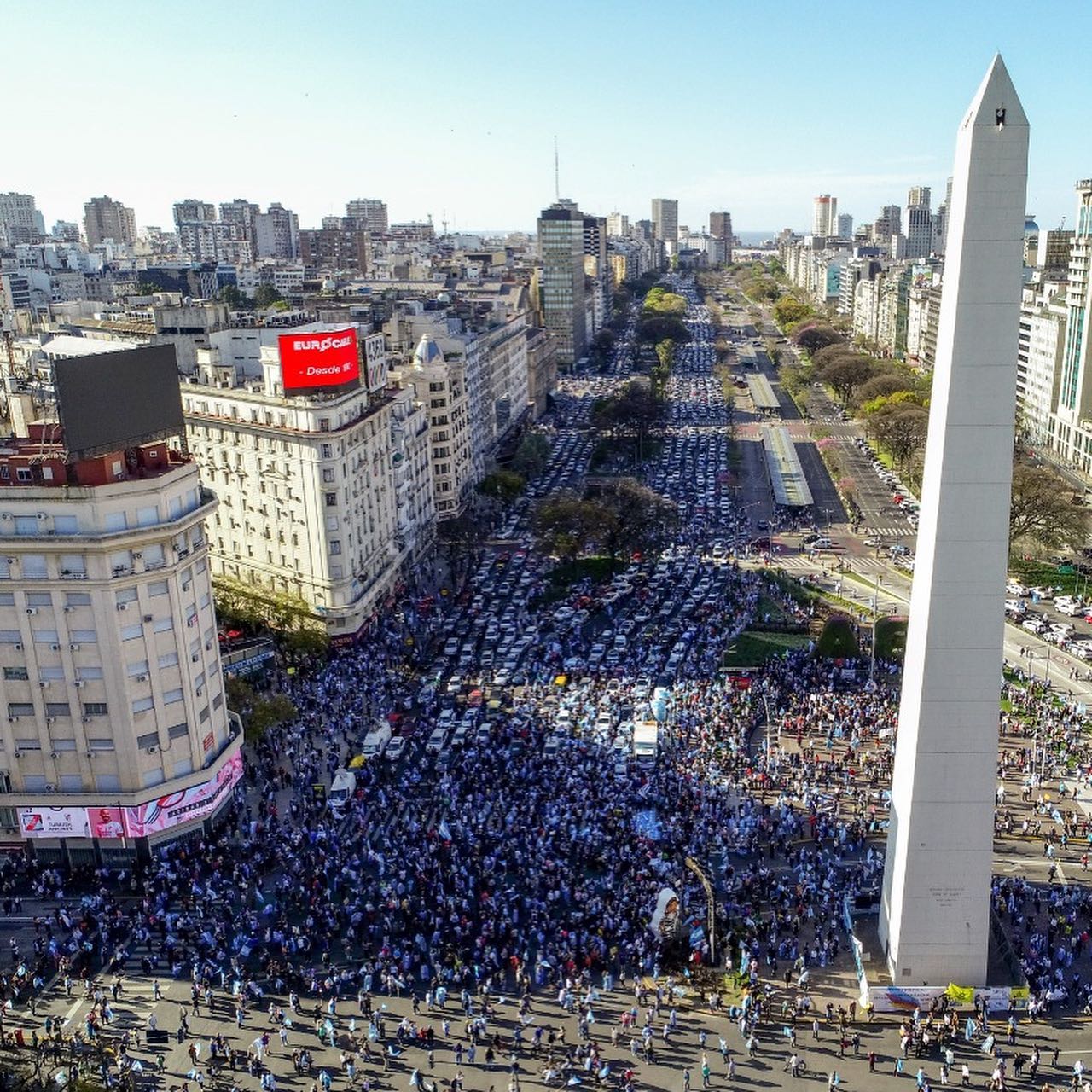Hubo movilizaciones en Posadas y el país contra el Gobierno