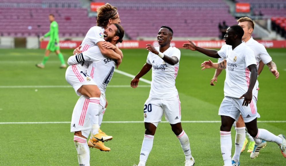 Real Madrid fue más y venció a Barcelona por 3-1 en el Camp Nou