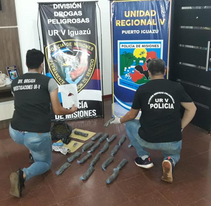 Puerto Iguazú: desmantelaron un kiosco narco en el barrio Santa Rosa