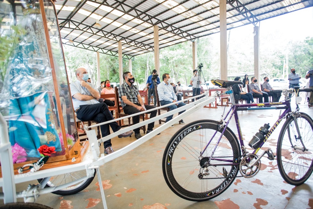 Se realizó en modo virtual la misa central por Nuestra Señora de Loreto