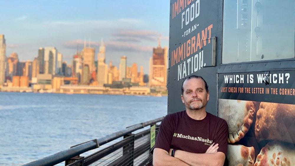 Empanadas argentinas en las filas de votación en EEUU