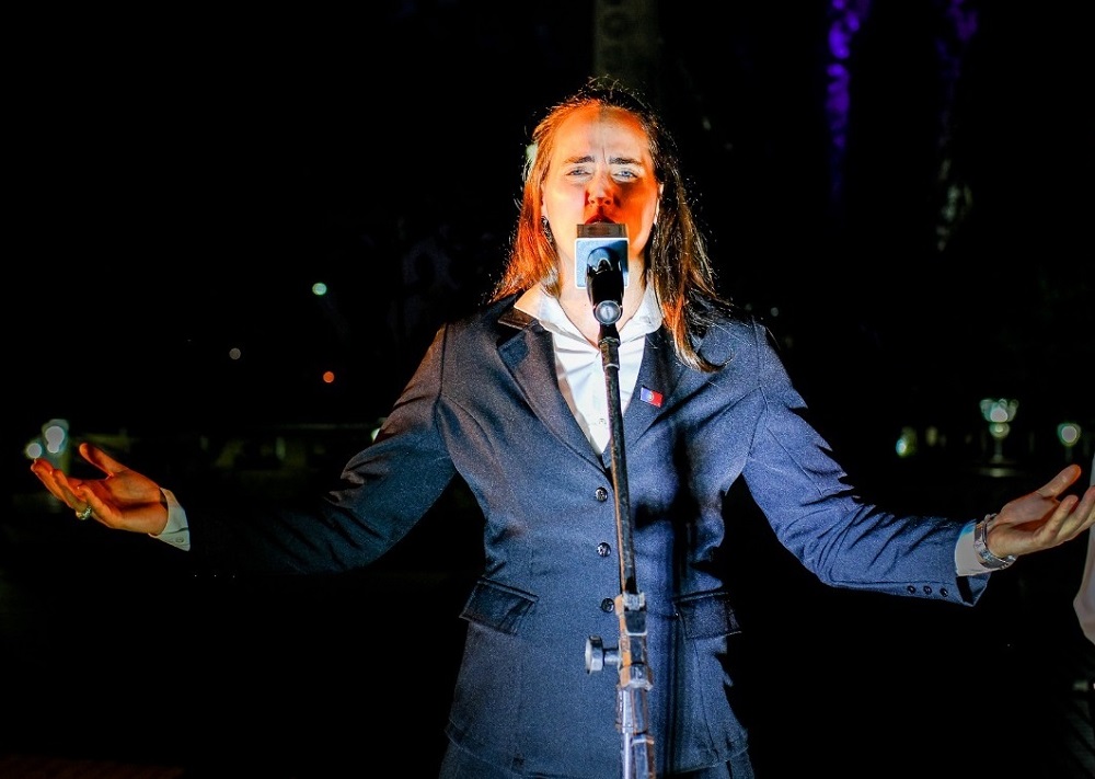 Primera mujer en la Orquesta Folclórica Municipal: Pamela Ayala