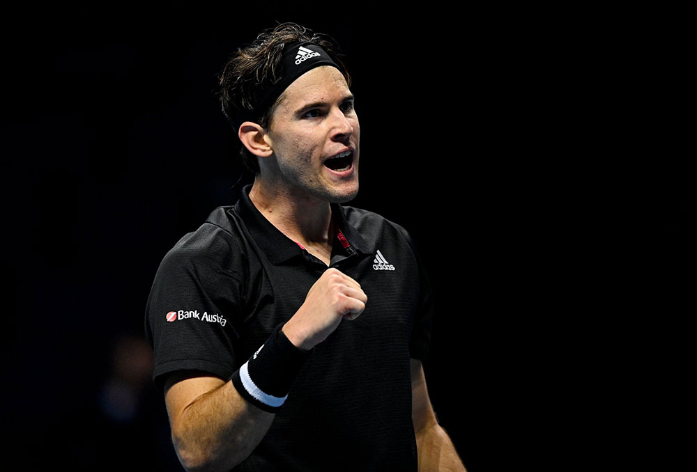 Thiem dio vuelta el tie break final y eliminó a Djokovic en las semifinales