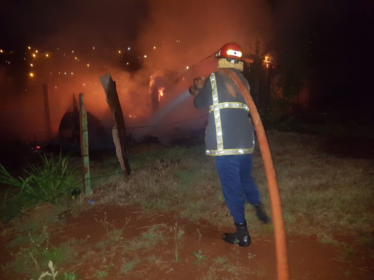 Sofocaron tres incendios en Oberá