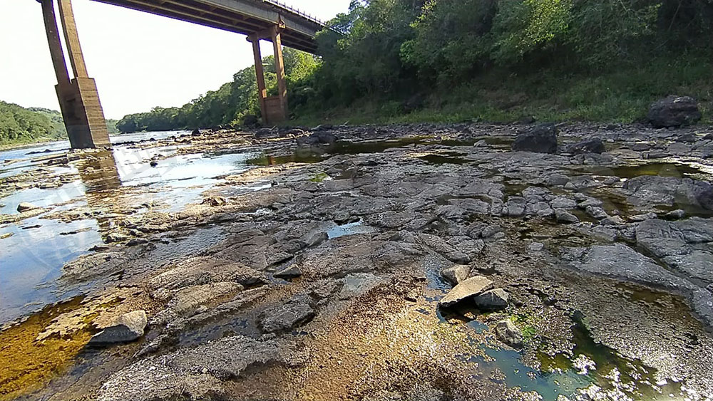 El arroyo Piray Guazú casi no tiene agua y la situación parece empeorar