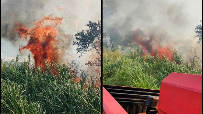 Andresito sigue con puntos de fuego activos