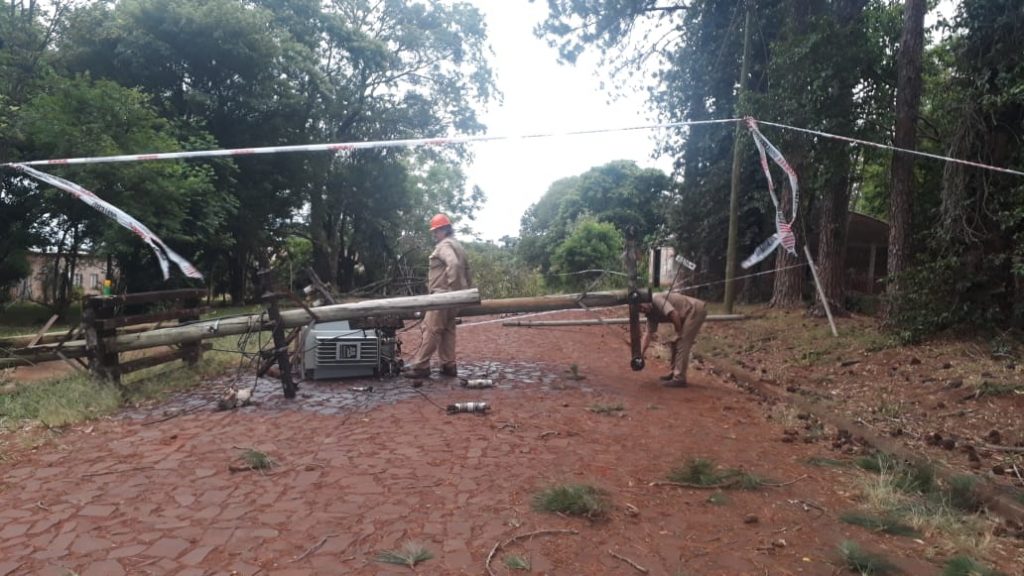 La CELO trabaja para reponer servicio eléctrico en Guaraní