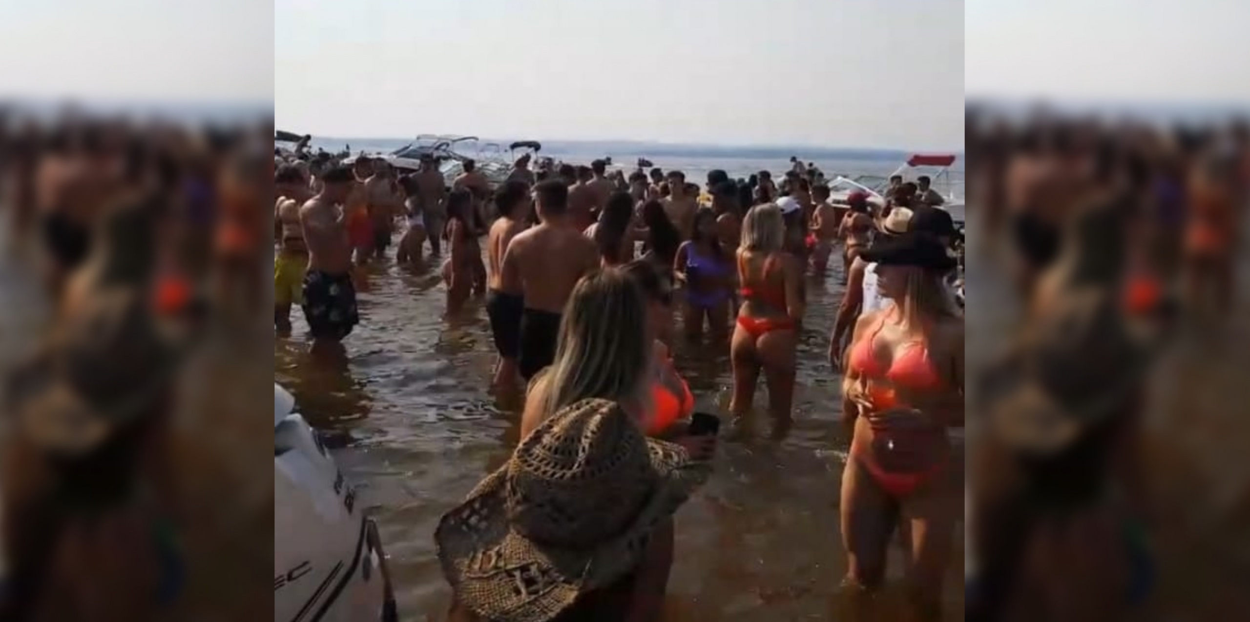 Isla del Medio, donde no valen protocolos y el Gobierno se desentiende de los controles