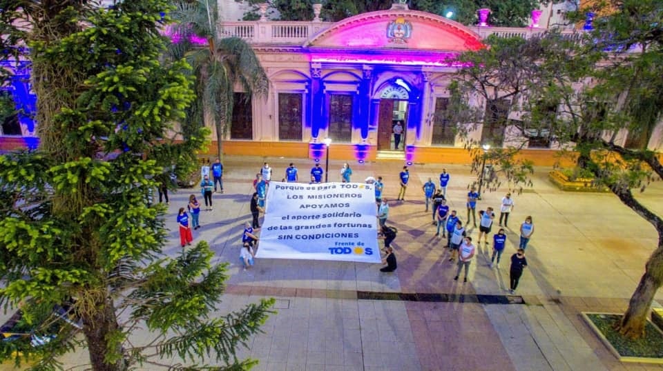 Frente de Todos Misiones apoya el impuesto a las grandes fortunas