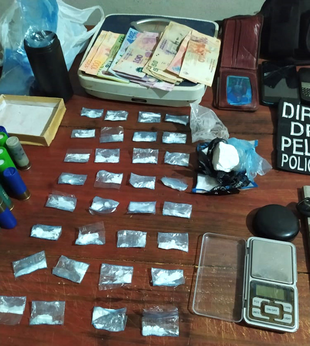 Desbaratan otro “kiosco” narco en Posadas y detienen a un hombre