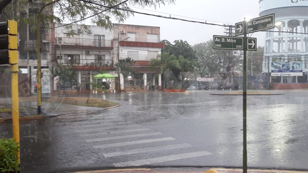 Llegaron las lluvias a las zonas centro y sur de Misiones