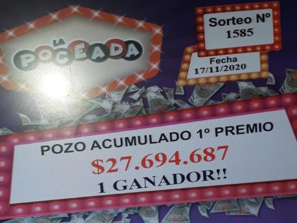 Un taxista jubilado es el ganador de los casi 28 millones en la Poceada