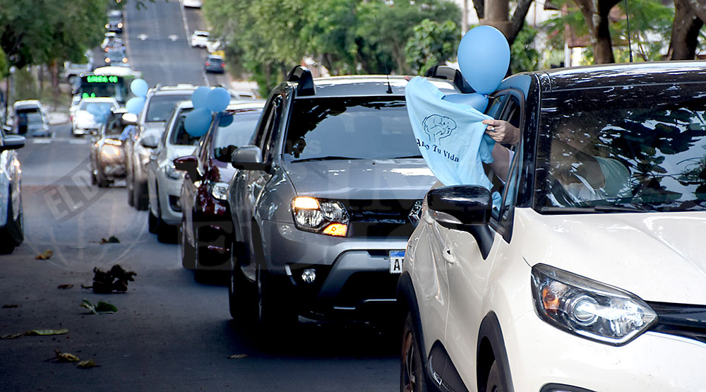 “Misiones defiende las dos vidas” y se movilizó contra la legalización del aborto