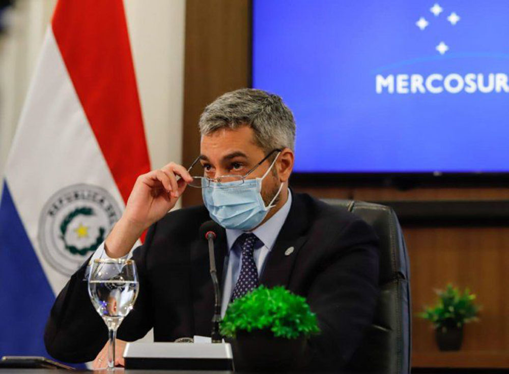 Mario Abdo Benítez - Paraguay - Frontera