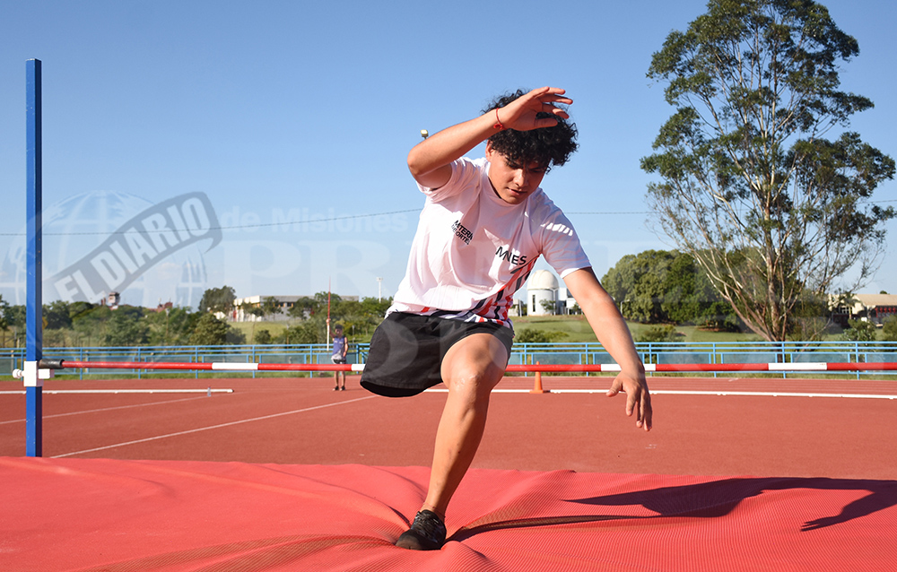 Los atletas con discapacidad mostraron todas sus condiciones en el predio del CePARD y realizaron la prueba de Control de Estado