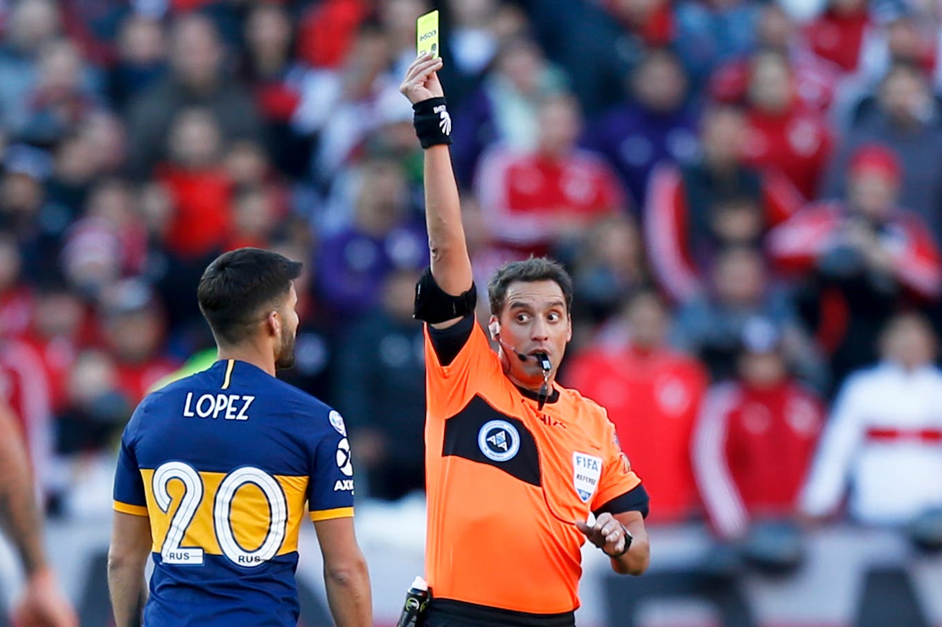 Rapallini será el arbitro del superclásico entre Boca y River en La Bombonera