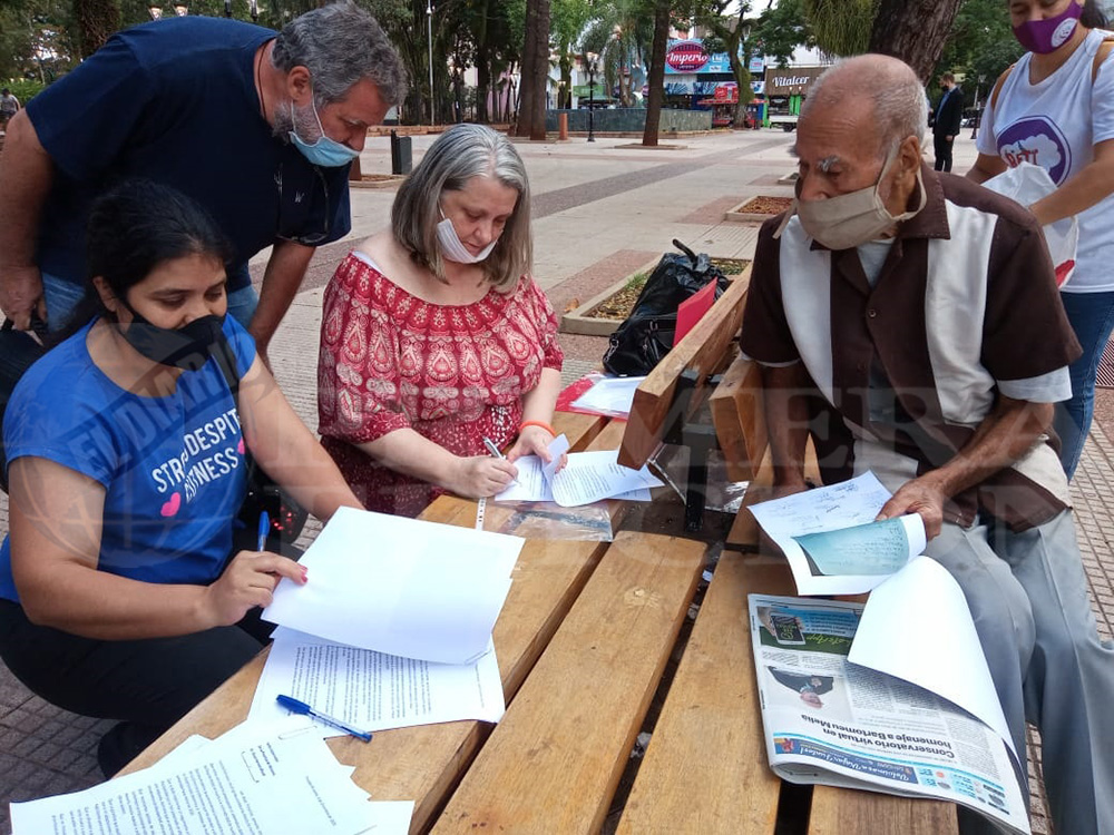 Se manifestaron por el Día Internacional de las Personas con discapacidad