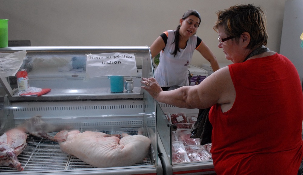 El lechón llegó a $650 el kilo en las Ferias francas y se agotó por los pedidos
