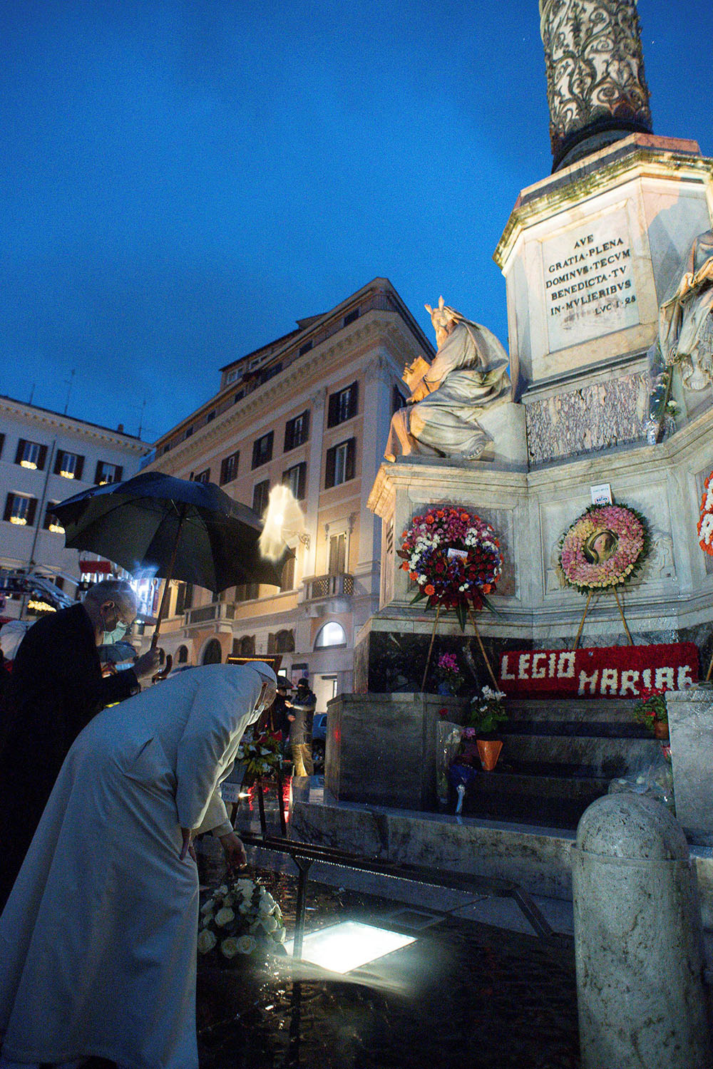 Papa Francisco - Virgen de la Inmaculada