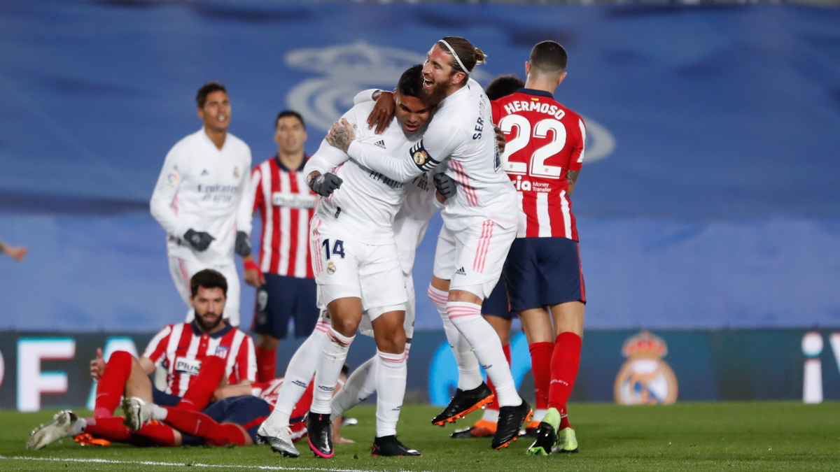 Real Madrid amargó al Atlético y se quedó con el derby de la capital
