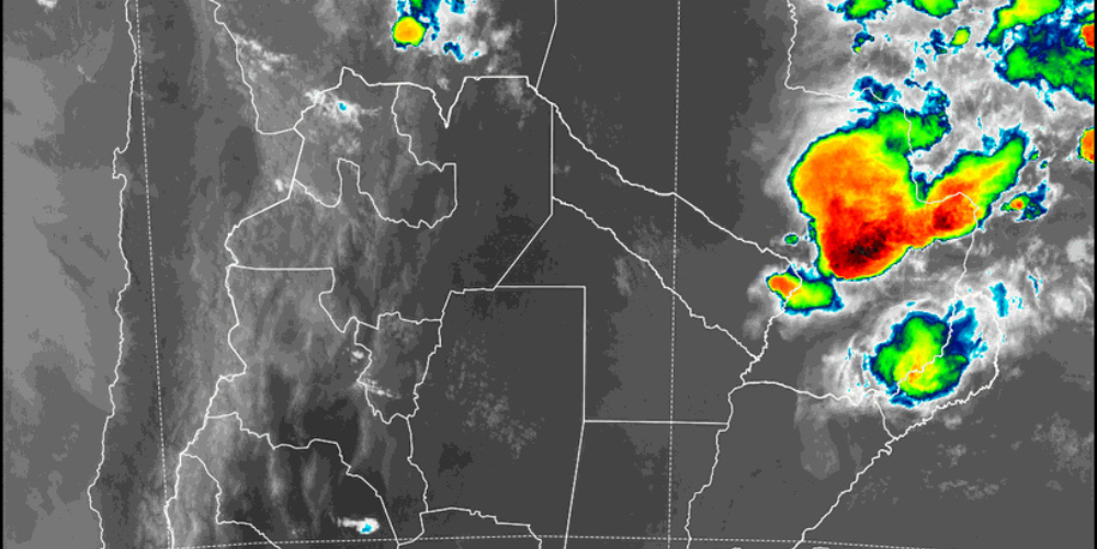 Alerta a corto plazo por tormentas fuertes en varias localidades misioneras