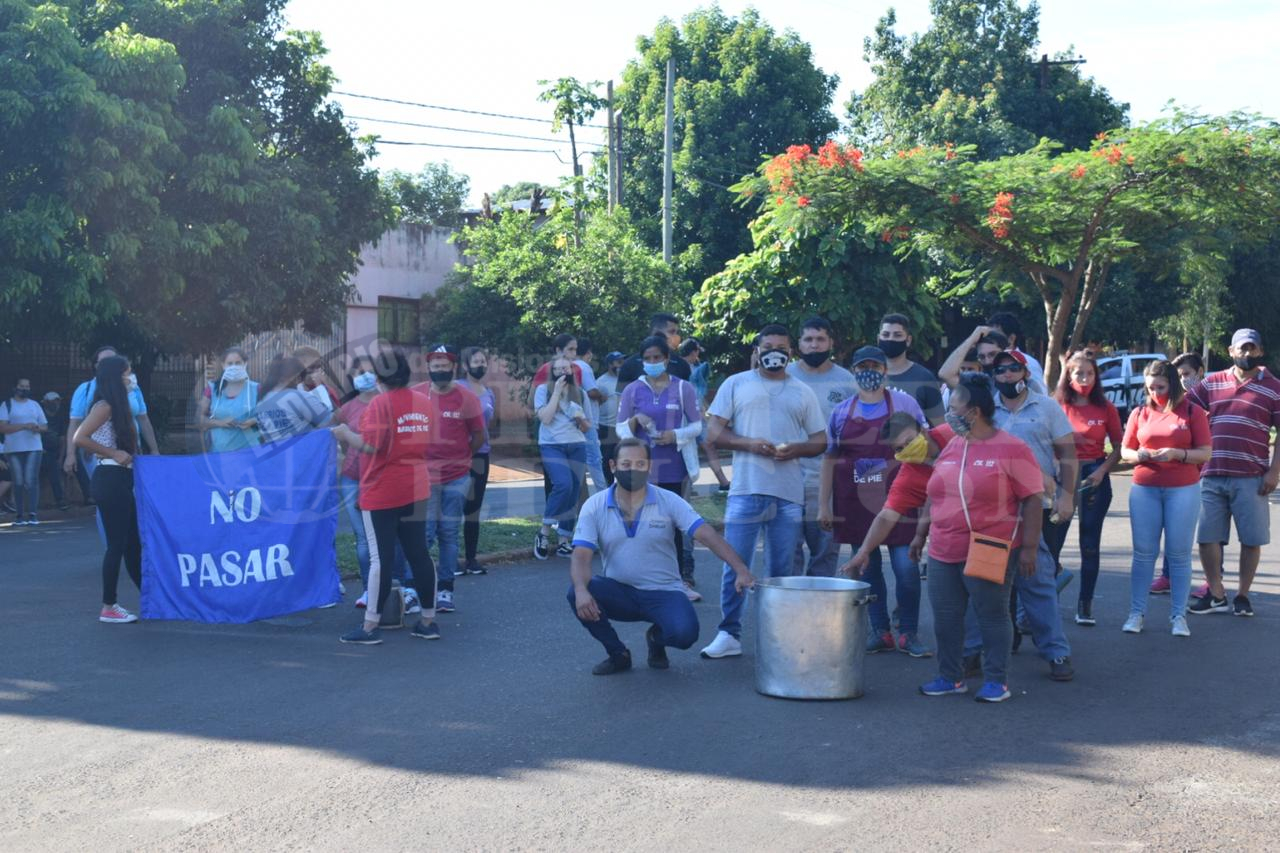 Reclamaron más alimento para comedores y merenderos