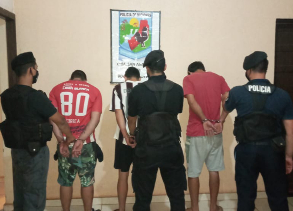 detenidos San Antonio - policiales