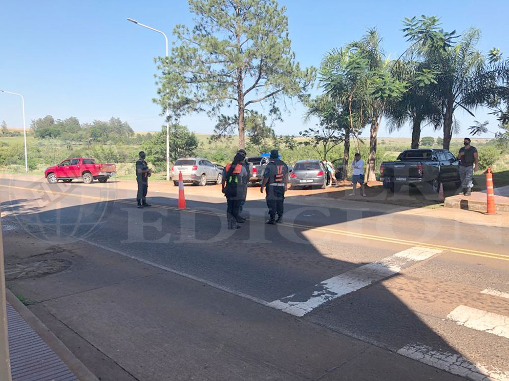 Misiones comenzó a aplicar la “aduana de las multas” en El Arco de ruta 12