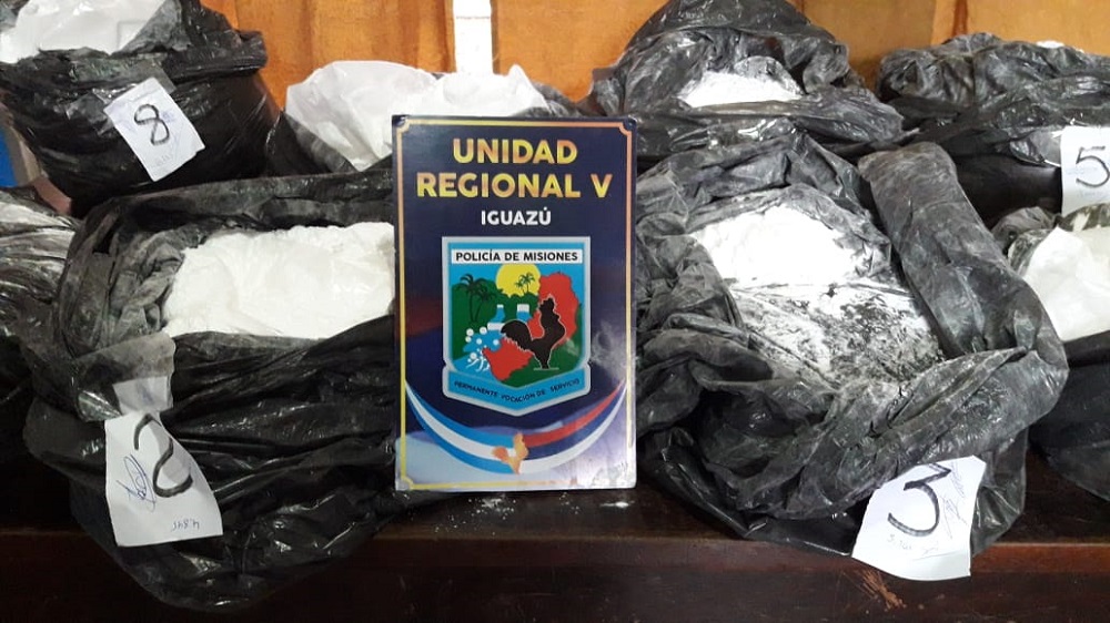 Inédito secuestro de droga en Iguazú: heroína y codeína valuada en $130 millones