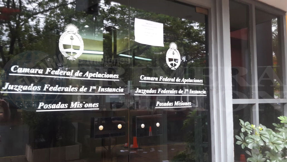 Cierran el Juzgado Federal 1 por dos casos de COVID-19