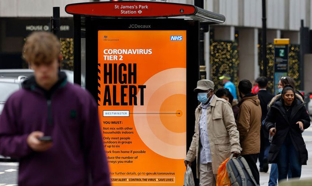 COVID: por nueva cepa, Boris Johnson anuncia cierre de Londres y sudeste del país