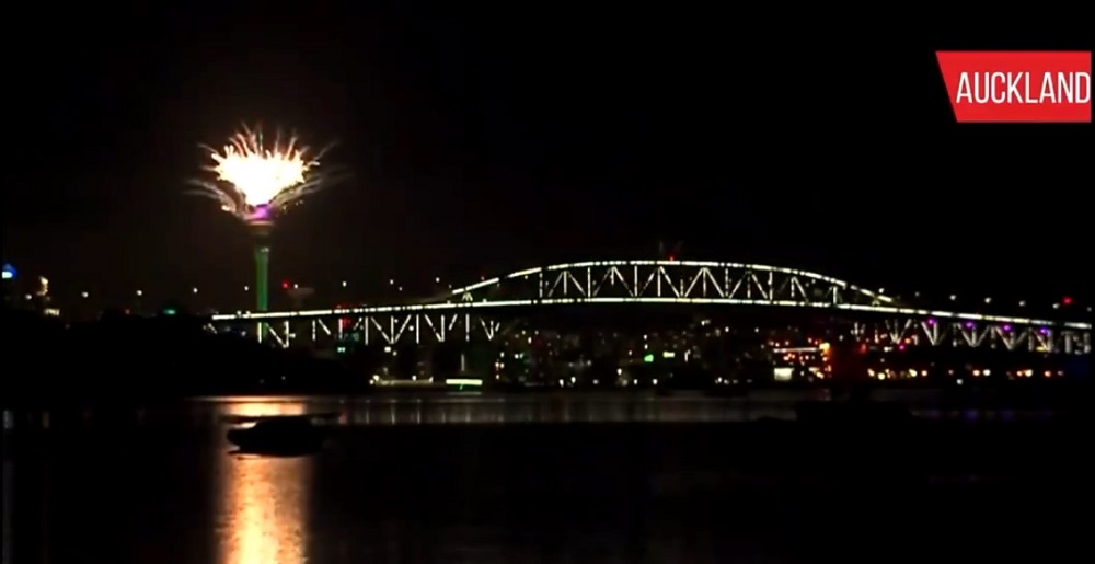 Ya es Año Nuevo en el otro extremo del mundo