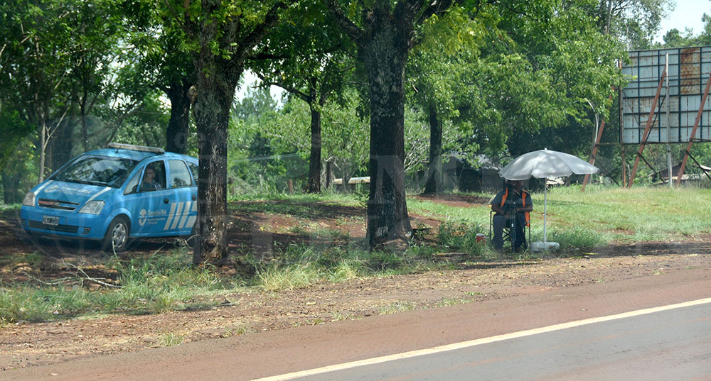 “El control es para detectar pedidos de capturas no si tienen multas”