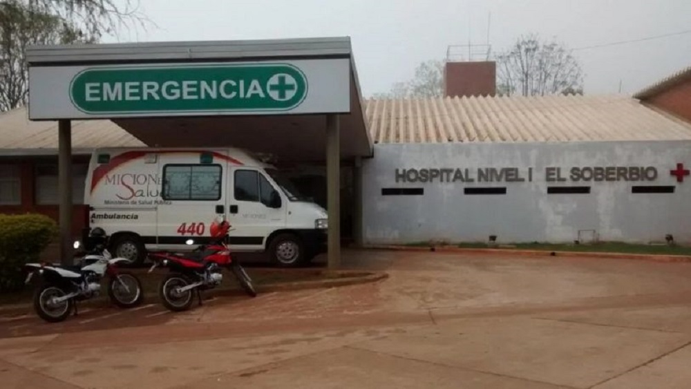 La familia iba rumbo al hospital de El Soberbio