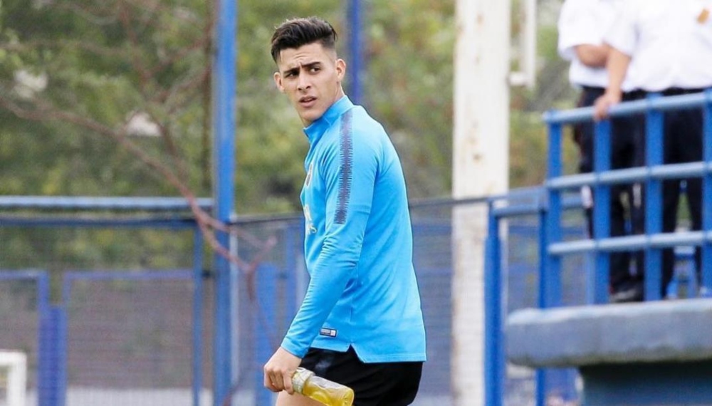 Cristian Pavón se sumó a los entrenamientos de Boca