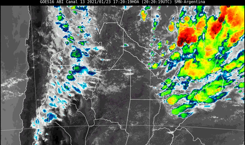 Alerta por tormentas fuertes para localidades de Misiones