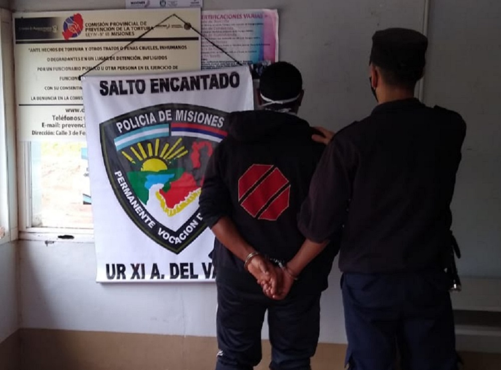 Incumplió orden de restricción hacia su expareja y terminó preso