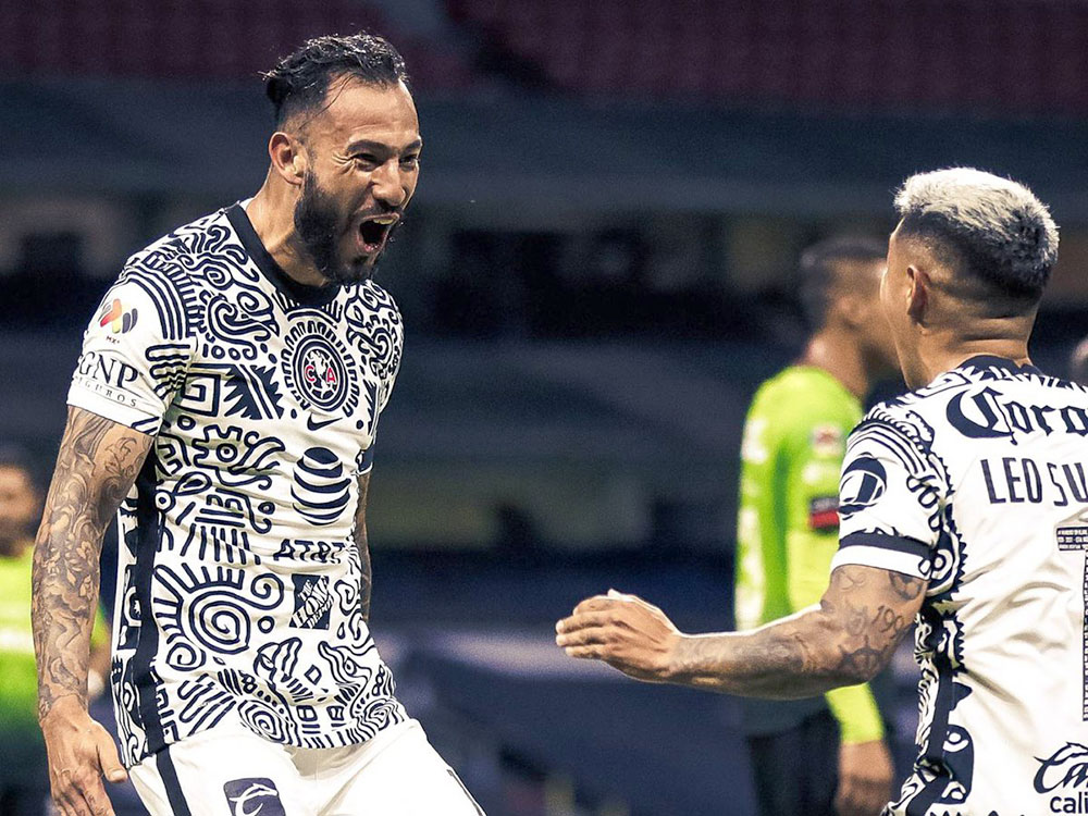 El argentino Aguilera anotó un gol en el triunfo del América