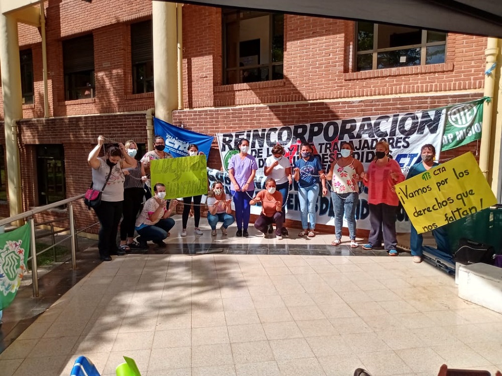 Tras 9 días encadenadas en el Madariaga, lograron ser reincorporadas