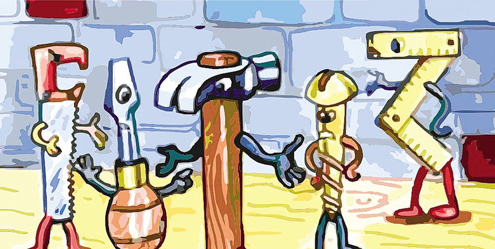 Asamblea en la carpintería