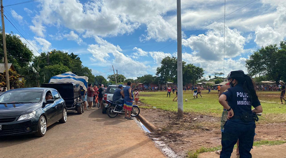 Iguazú permitió que se realice un evento con unas 300 personas