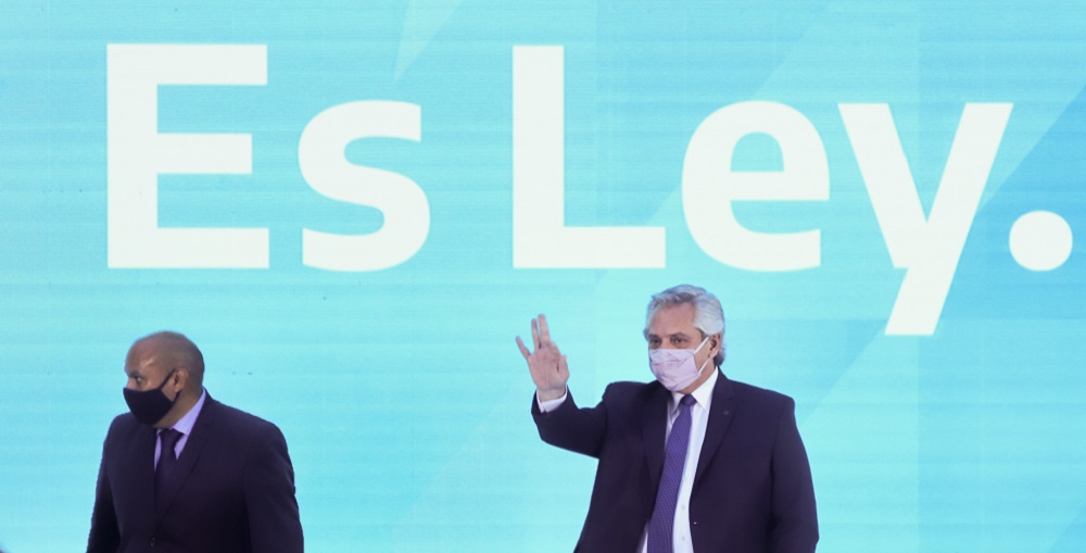 El Presidente promulgó la ley el 14 de enero (Foto: NA)