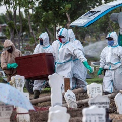 México ya es el tercer país del mundo con más muertes por COVID-19