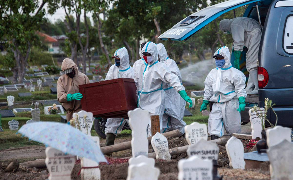 México ya es el tercer país del mundo con más muertes por COVID-19
