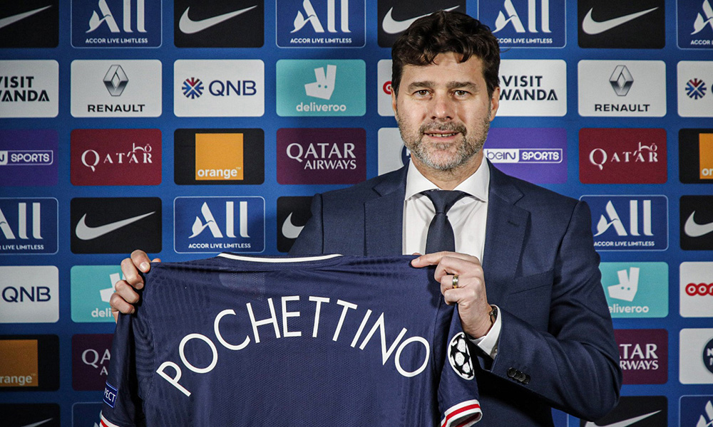 Pochettino fue presentado como DT del PSG