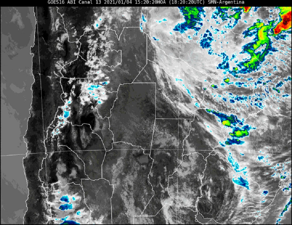 Cesó el alerta por viento y granizo para Ituzaingó y Santo Tomé