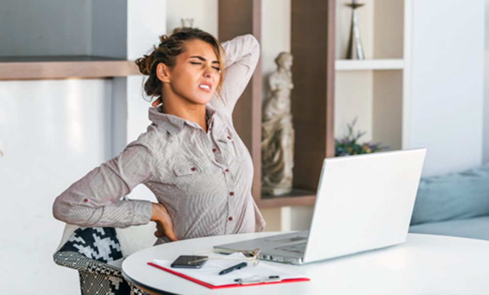 Home office: Aumentaron las consultas por dolores de cuello y columna
